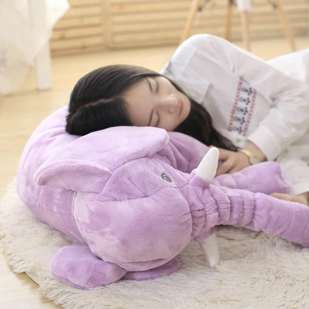 big soft elephant pillow